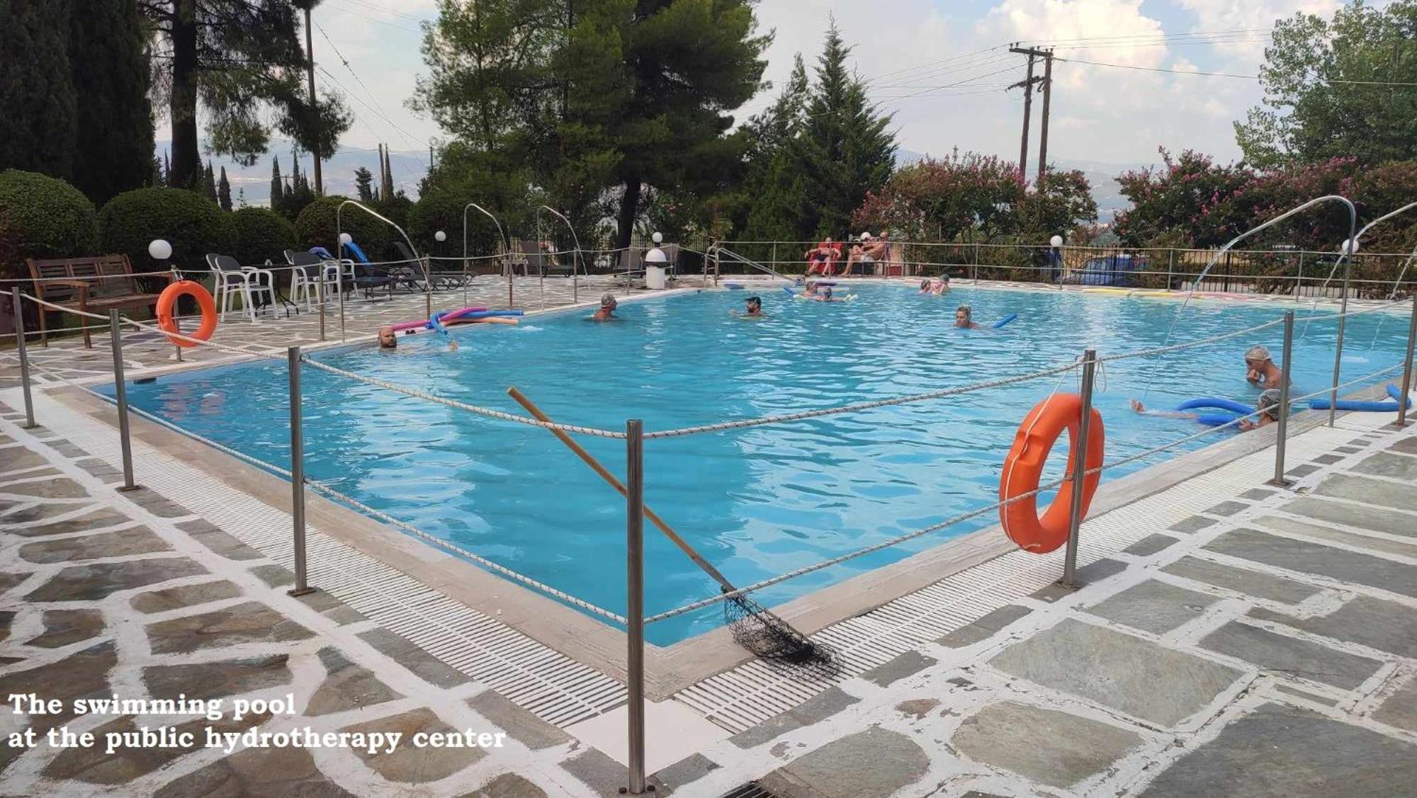 Ermis Hotel Loutra Ipatis Bagian luar foto